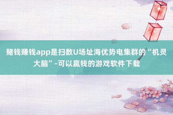 赌钱赚钱app是扫数U场址海优势电集群的“机灵大脑”-可以赢钱的游戏软件下载